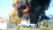 120s: Big fire in Ukraine and crash of Russian bomber