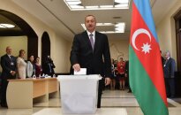 Azerbaidžanas balsuoja referendume dėl didesnių prezidento galių