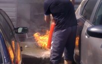 Kebabų kioskelyje Vilniuje kilo gaisras