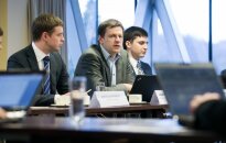 Martynas Bieliūnas (centre)