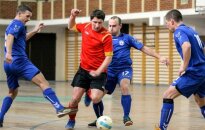 Salės futbolas: "Inkaras" - "Lokomotyvas"