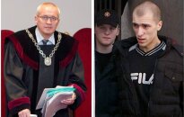 Teisėjas Stasys Lemežis ir Deividas Zubauskas