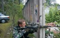 Jevgenijus Denisovas Nemenčinės ryšių cnetro teritorijoje