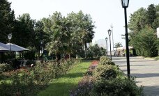 Batumyje labai gražiai sutvarkytos promenados