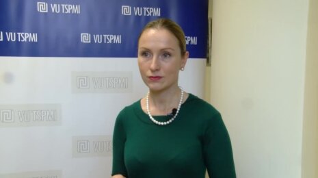 Šešelgytė on different approaches of Lithuanian and Estonian foreign policies