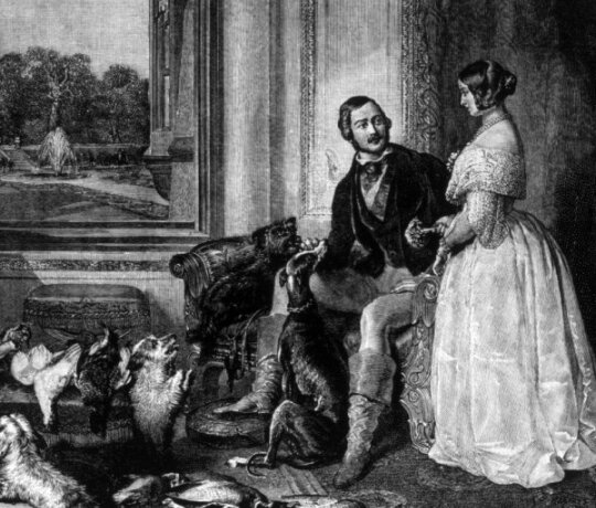 Karalienė Viktorija ir princas Albertas
