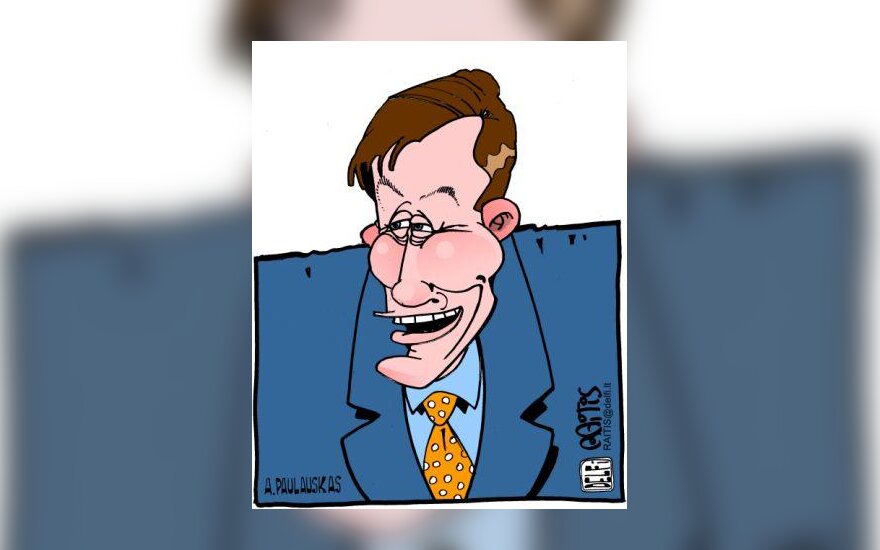 Artūras Paulauskas - karikatūra