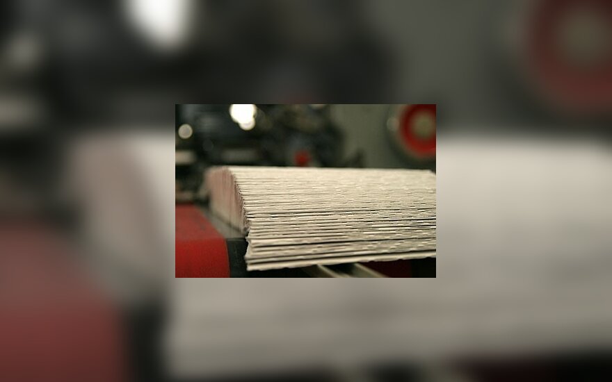 Darbų netrūksta tik didžiosioms spaustuvėms