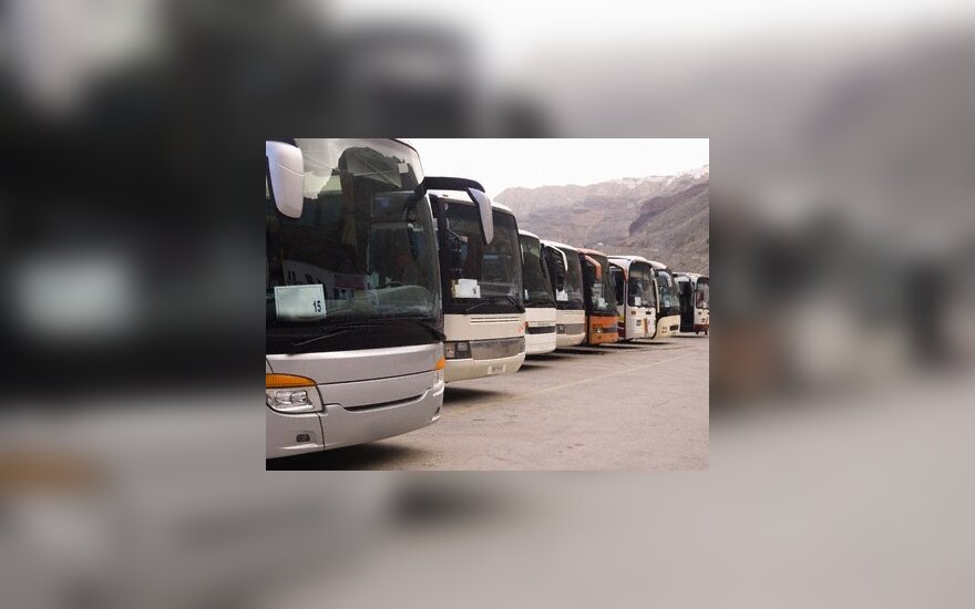 Keliaujantieji rinkosi autobusus