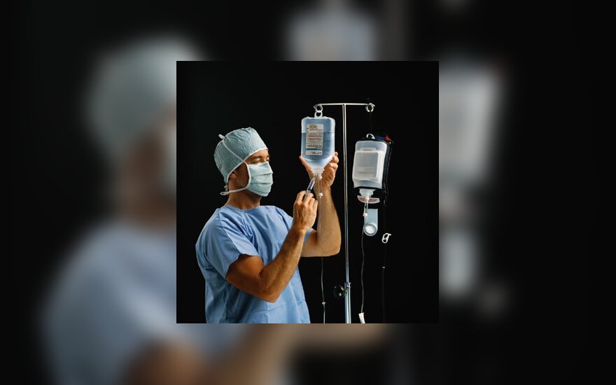 medicina, gydytojas, lašelinė, ligoninė, sirgti