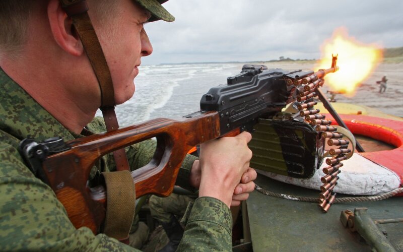 Российские военные учения в Калининграде Фото: RIA/Scanpix