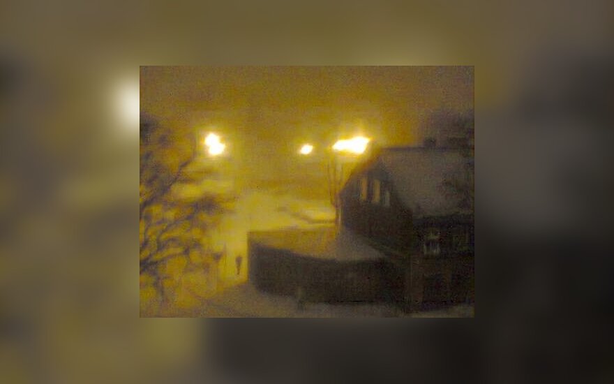 Условия движения усложняет метель