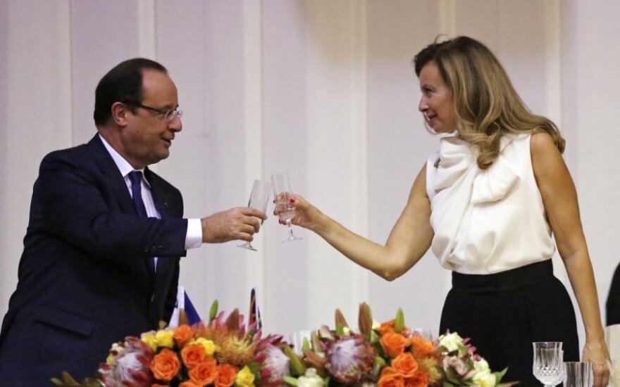 Valerie Trierweiler, Francois Hollande'as