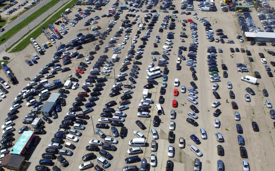 Рынок подержанных автомобилей в Литве сократился на 22,8%