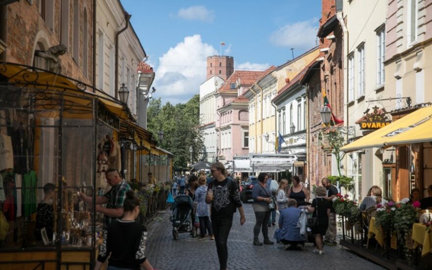 Туристы в Вильнюсе: больше всего белорусов и россиян