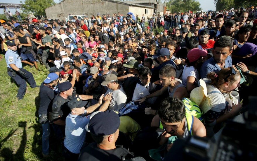 Мигранты в Сербии смогли прорваться в Хорватию