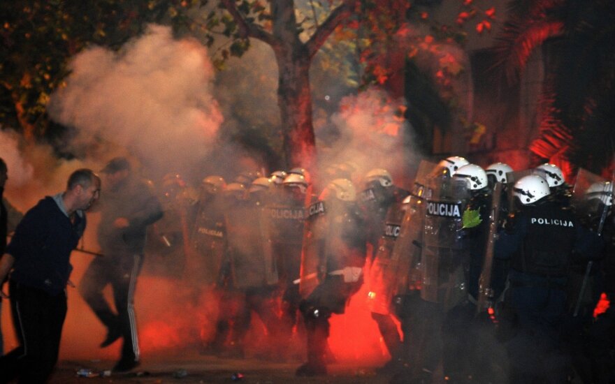 Protestai Juodkalnijoje
