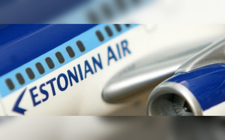 Рейс Estonian Air запоздал с вылетом из-за неисправности