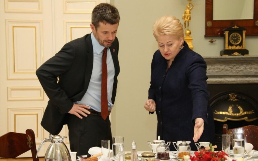 Dalia Grybauskaitė ir Danijos princas