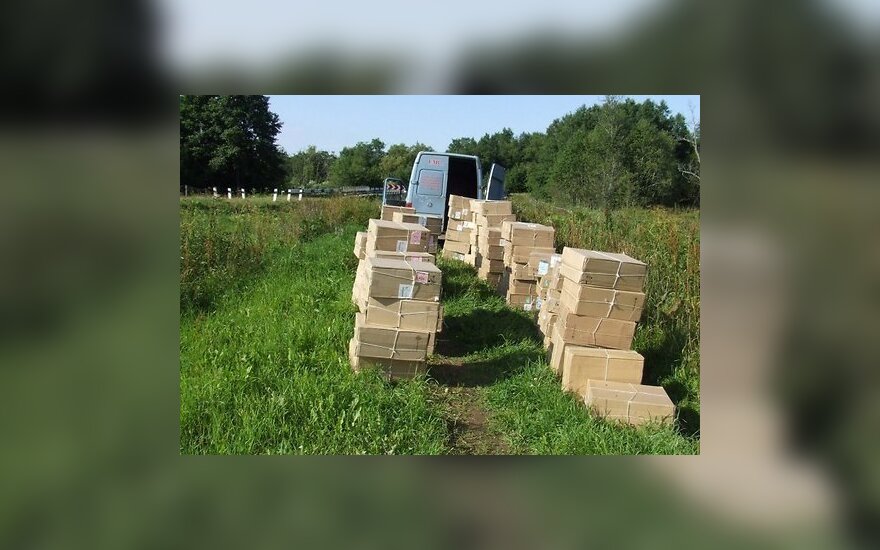 Литовские и латвийские пограничники задержали контрабандистов