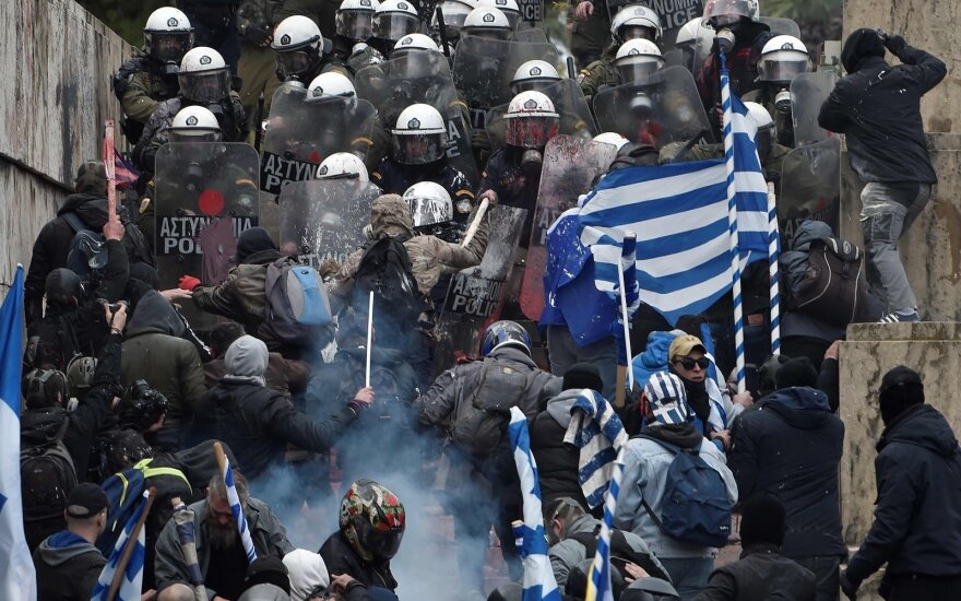Protestas Atėnuose