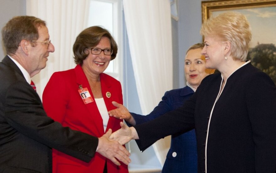 Richardas Morningstaras, Anne Elisabeth Derse, Hillary Clinton, Dalia Grybauskaitė