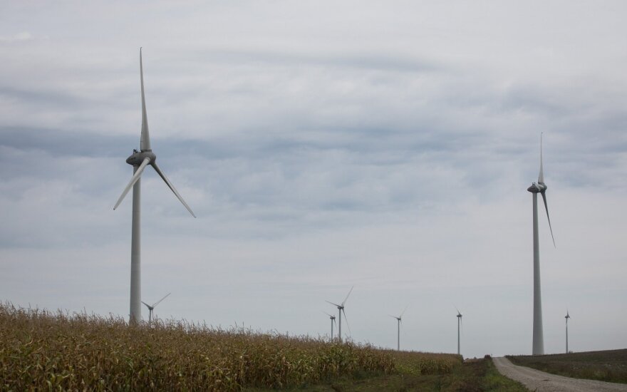 Ветряные электростанции в Литве поставили новый рекорд производства