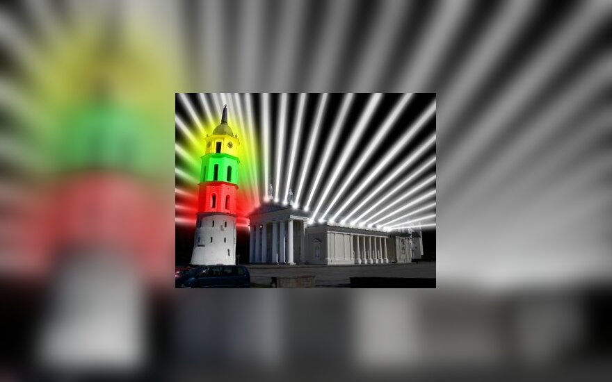Vilnius Naujųjų metų naktį