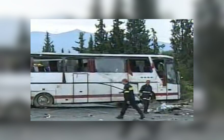 Греция: перевернулся автобус с российскими туристами, 4 человека погибли
