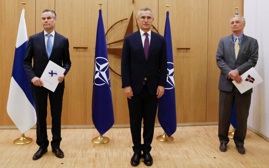 В Литве в срочном порядке ратифицируют протоколы о вступлении Финляндии и Швеции в НАТО