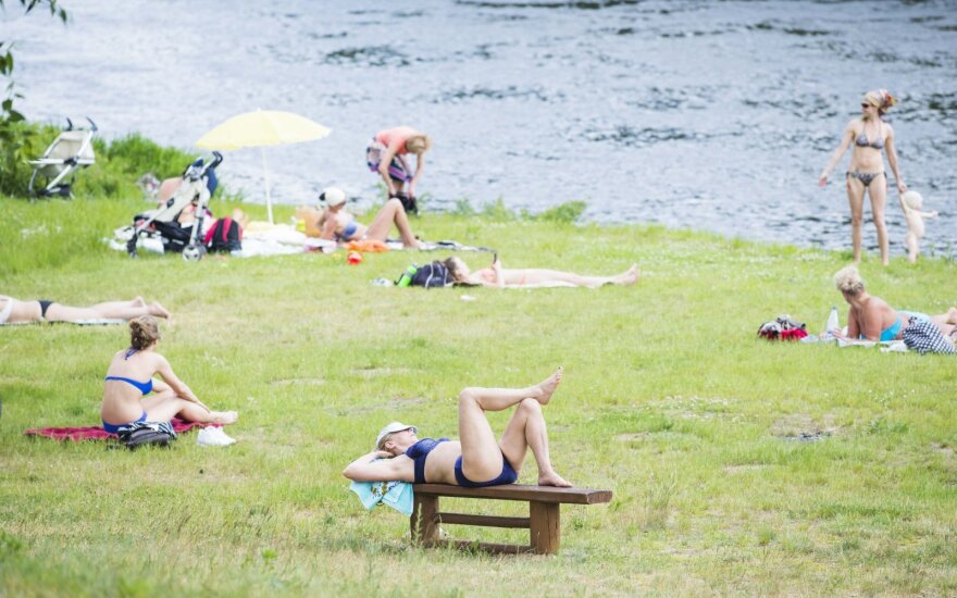 На этой неделе в Литве - настоящее лето: воздух прогреется до 25 градусов