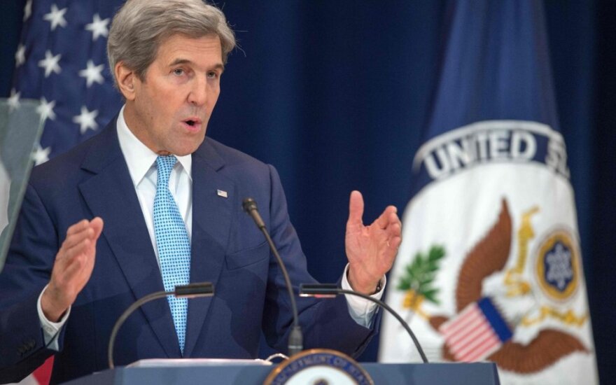 JAV valstybės sekretorius John Kerry