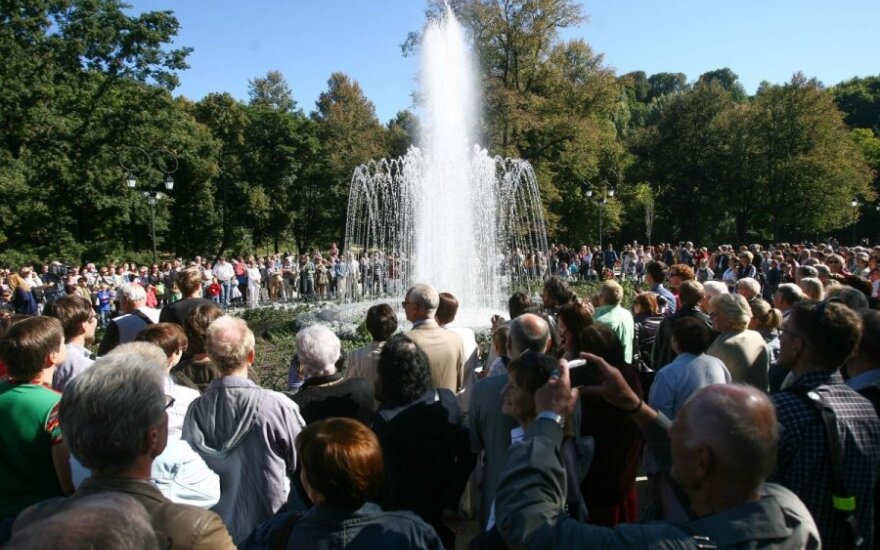 После реконструкции в Вильнюсе открылся Бернардинский сад