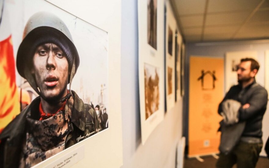 В Вильнюсе - фотовыставка о событиях Евромайдана