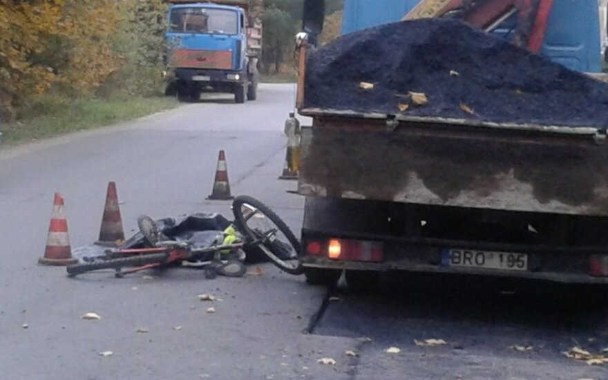 Под Вильнюсом погиб велосипедист
