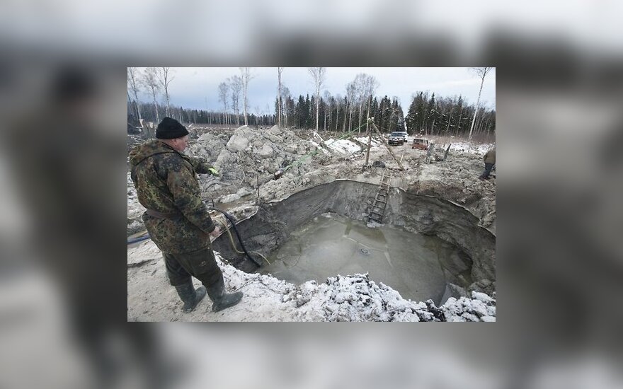 В Эстонии в болоте нашли советский бомбардировщик