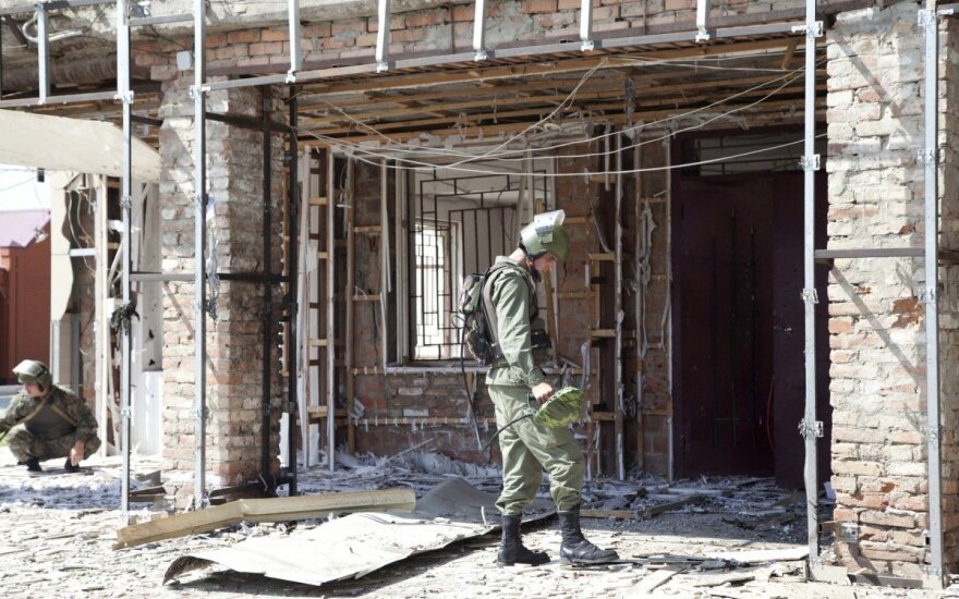 Čečėnijoje susisprogdino trys mirtininkai: žuvo 9 žmonės