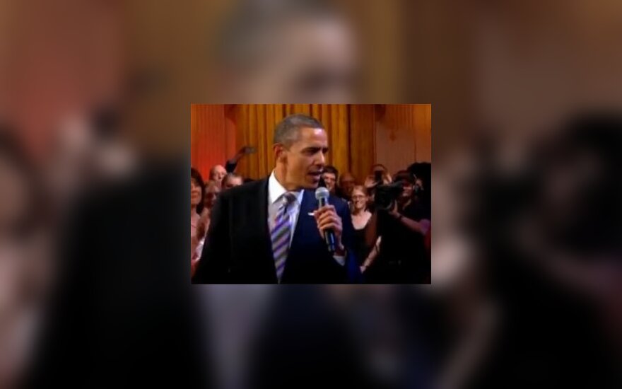 Президент Обама спел в Белом доме блюз c Би Би Кингом