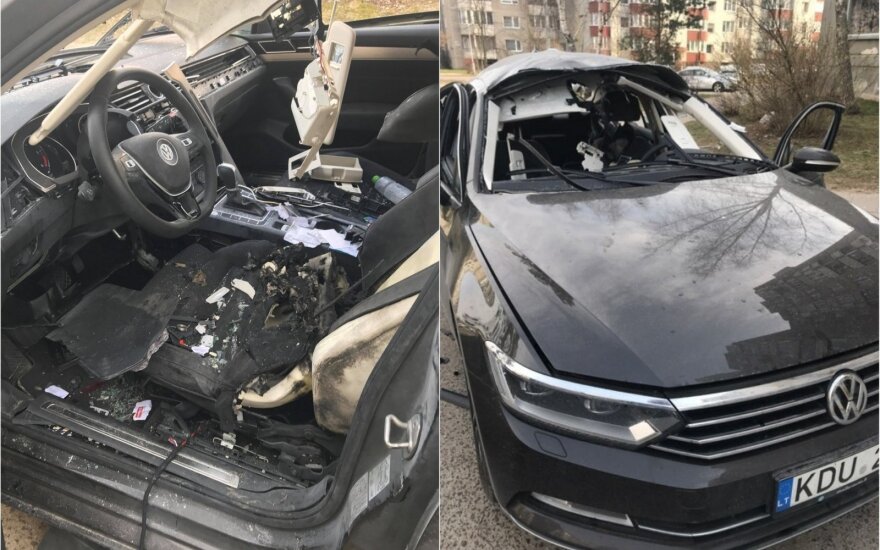 Взорван автомобиль одного из руководителей сети Maximа, преступление поражает наглостью и глупостью