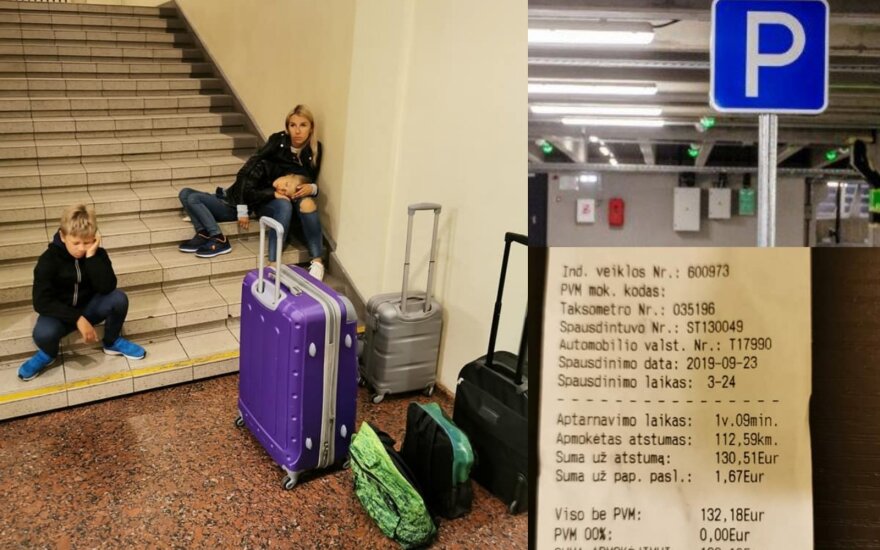 Kauniečių šeimyna brangiai sumokėjo už automobilio stovėjimą, tačiau išgirdo, kad „mašinos raktelių nėra“