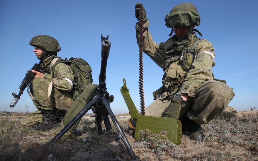 Минобороны: масштабные военные учения России вызывают у Литвы озабоченность