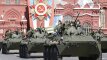 Pergalės dienos parade Maskvoje Rusija demonstravo karinę galią