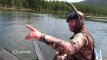 Владимир Путин поймал щуку во время подводной охоты в Сибири