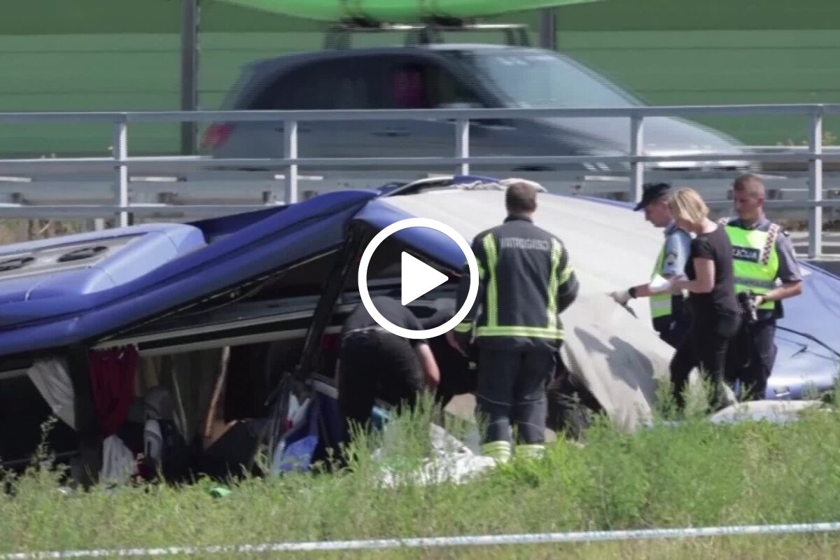W wypadku autobusu w Chorwacji zginęło 12 obywateli Polski, a 30 zostało rannych