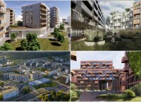 Vilniuje, Šnipiškėse – dar vienas daugiabučių kvartalas: paskelbti 4 projektų pasiūlymai