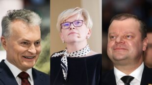 Gitanas Nausėda, Ingrida Šimonytė, Saulius Skvernelis