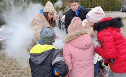 Vaikai iš Ukrainos gerų emocijų semiasi Trakuose