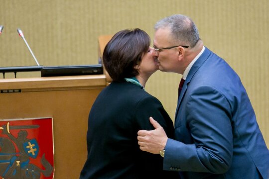 Loreta Graužinienė ir Kęstutis Daukšys