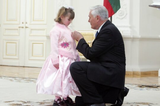 "Žūvančiųjų gelbėjimo kryžiumi" 2006 metais apdovanota Evelina Urniežiūtė