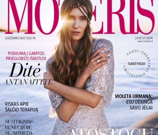 Modelis Ditė Antanaitytė podiumą iškeitė į gamtos prieglobstį